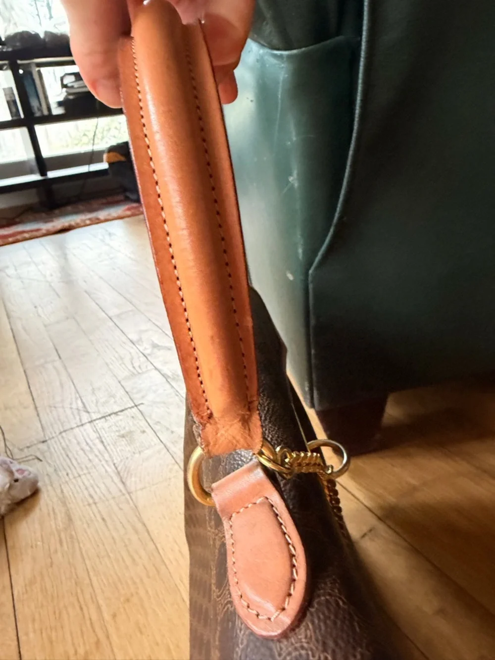 Celine Macadam Blason Triomphe Handbag Shoulder Bag vintage - Picture 8 of 12